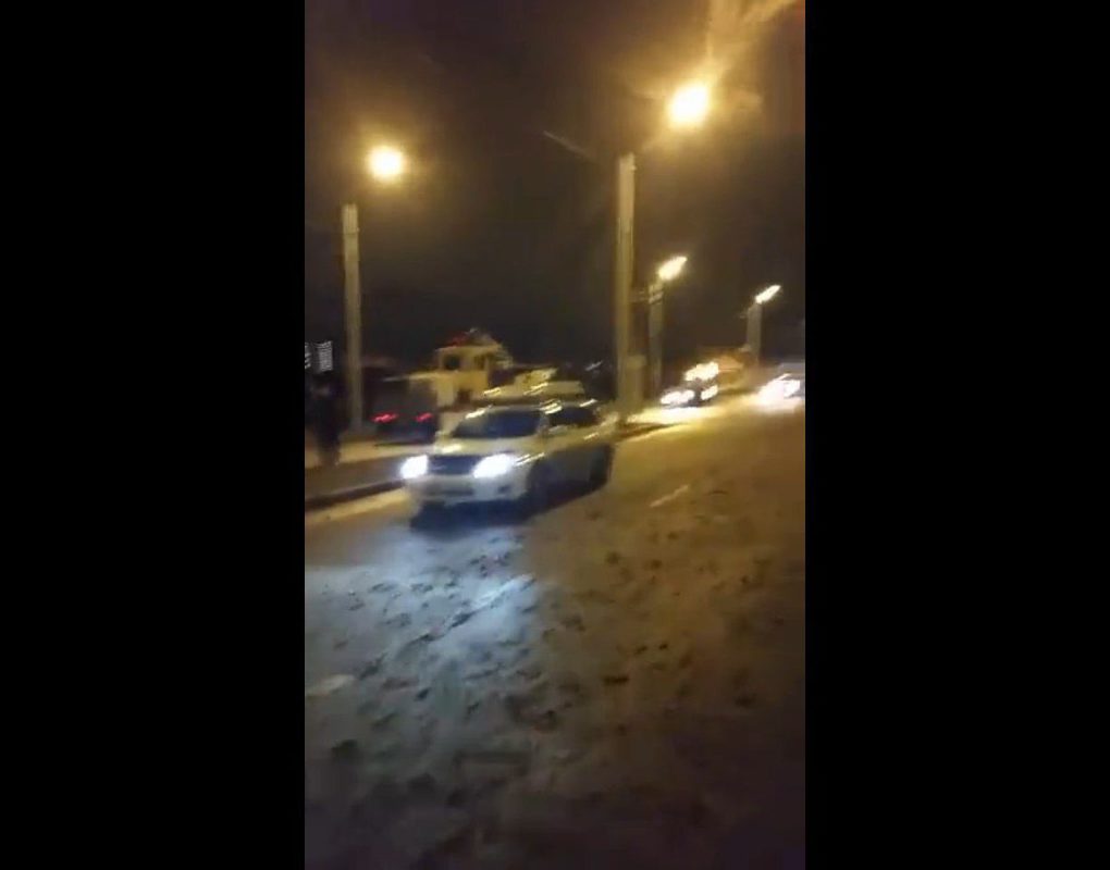 Очевидцы сообщили о первом дорожном конфликте на четвертом мосту Красноярска