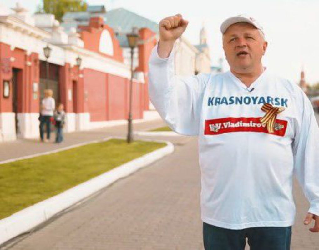Красноярский депутат стал героем патриотического фильма на ТВ
