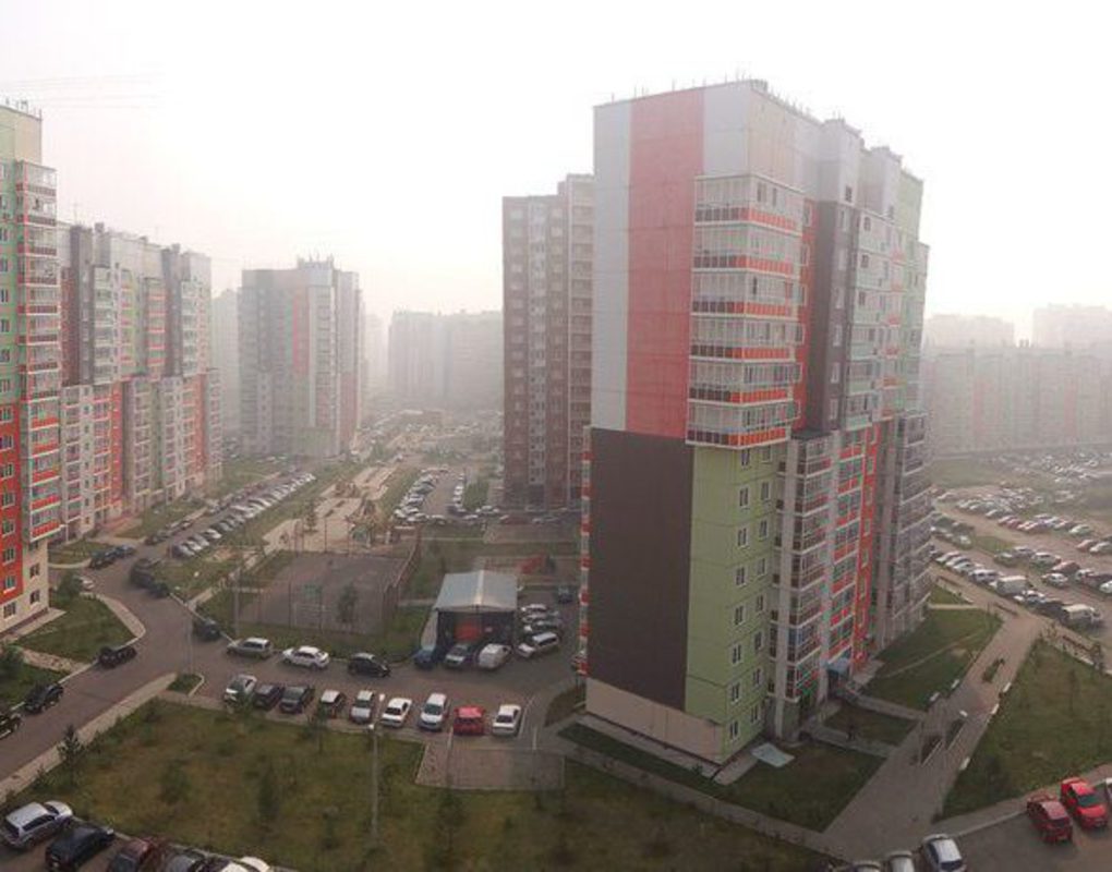 Красноярцы обсуждают смог над городом