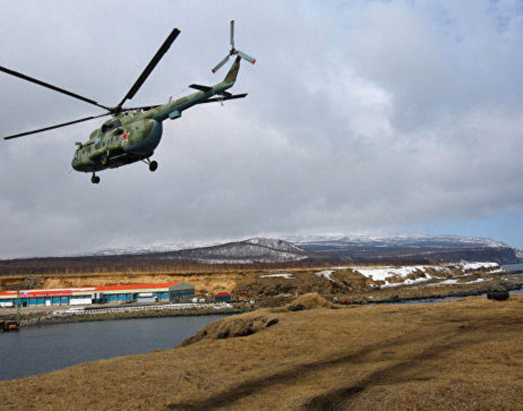 В Красноярском крае «потеряли» вертолет Ми-8 из-за плохой связи