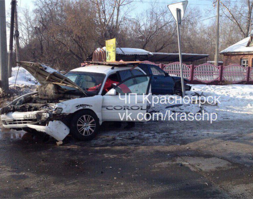В Красноярске нетрезвый автомобилист устроил два ДТП 