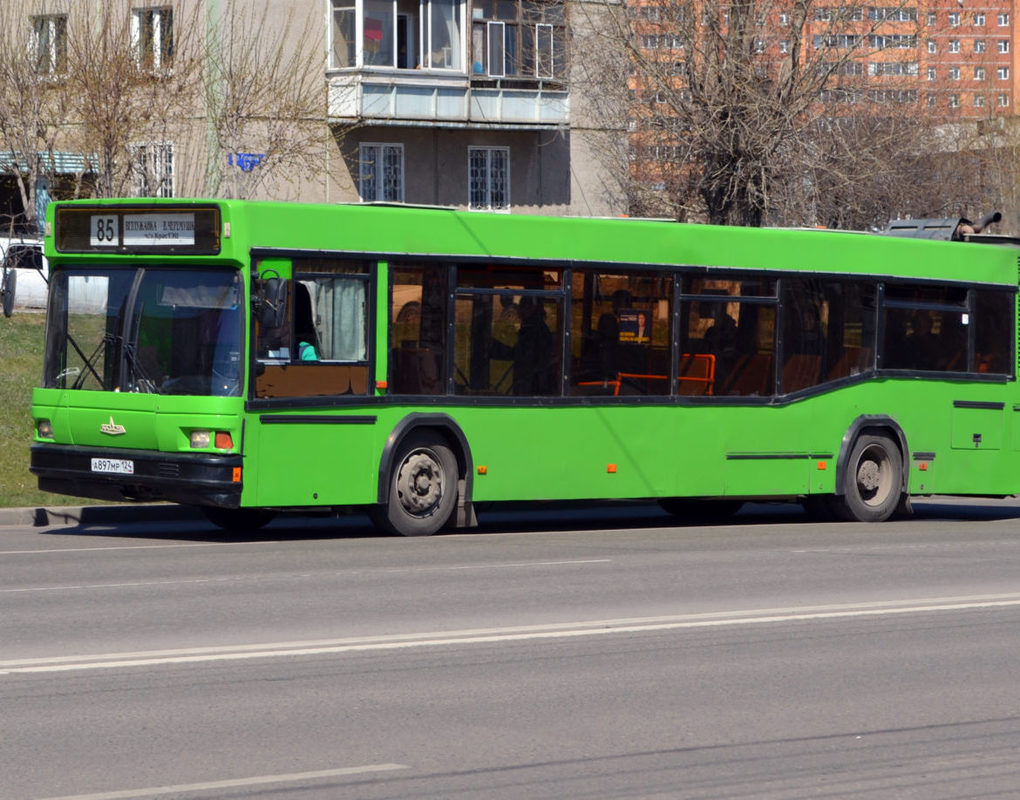В Красноярске водителя автобуса №85 оштрафовали за езду с открытыми дверями