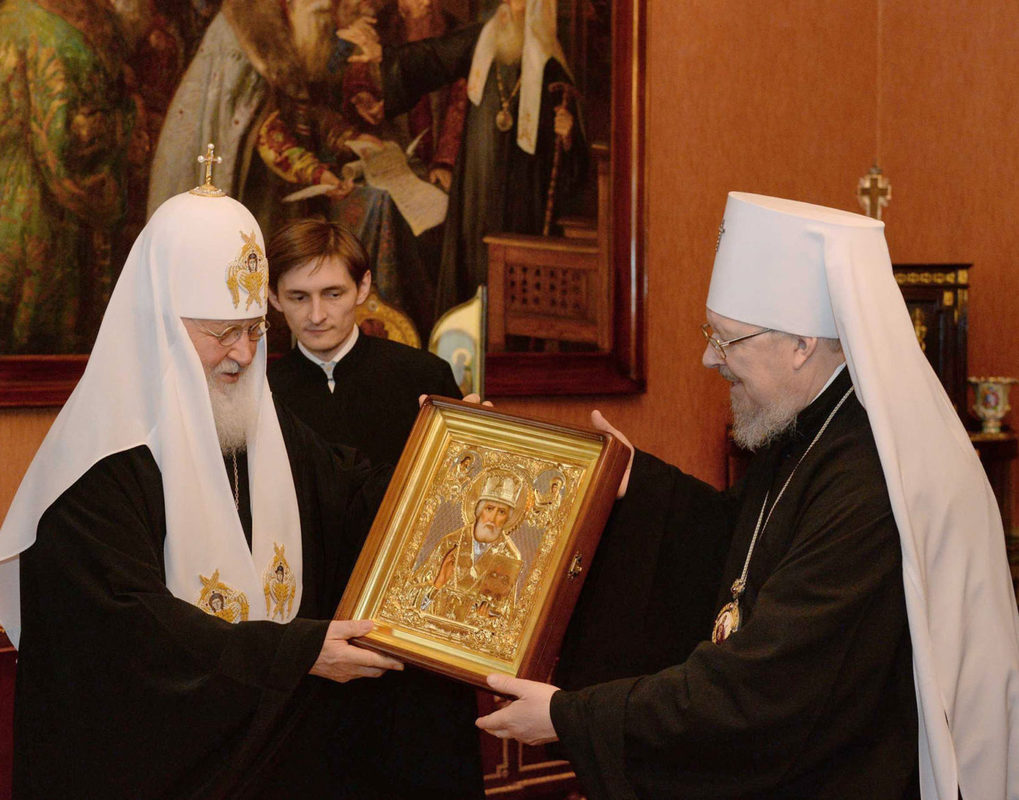 Патриарх Кирилл подарил икону храму в Красноярском крае