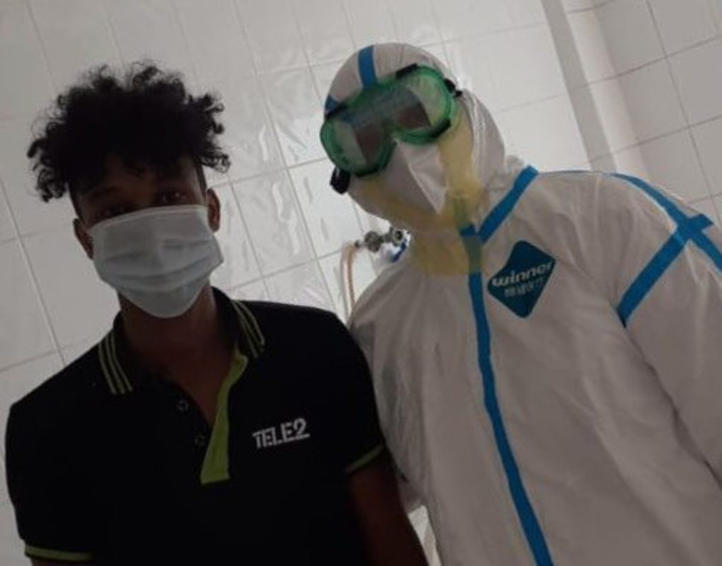 Иностранец из Сомали лечится от коронавируса в красноярском госпитале