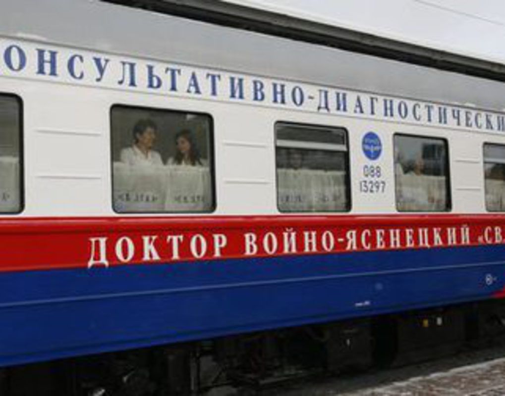Поезд здоровья в мае посетит семь станций Красноярского края