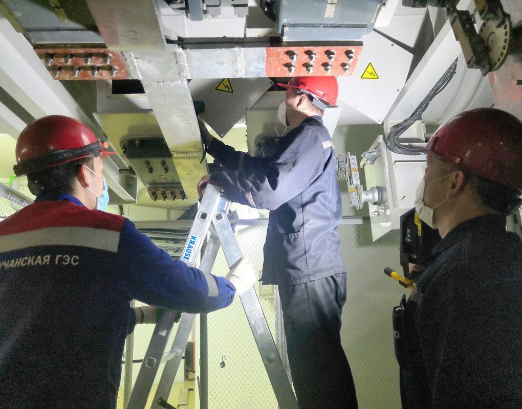 На Богучанской ГЭС начался капитальный ремонт гидроагрегата №6
