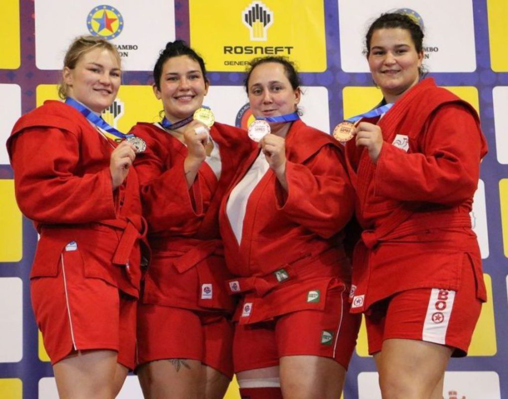 Красноярка Ольга Артошина завоевала бронзу чемпионата Европы по самбо