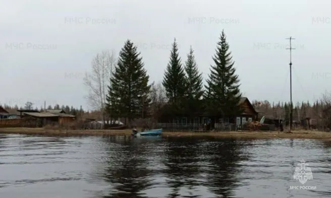 В Иркутской области река затопила семь участков
