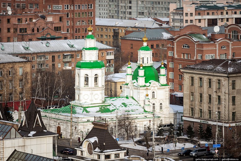 Покровская церковь
Памятник архитектуры XVIII века, старейшее из сохранившихся каменных зданий Красноярска.